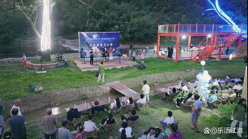 石柱滩“开机”！安徽首个网络文学小镇采风点正式启幕(图1)